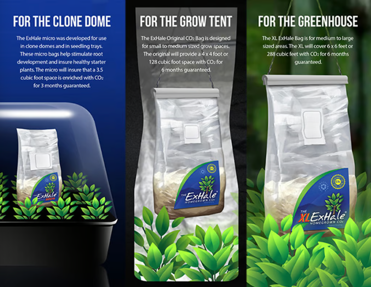 ExHale 365 Self Activated CO2 Bag