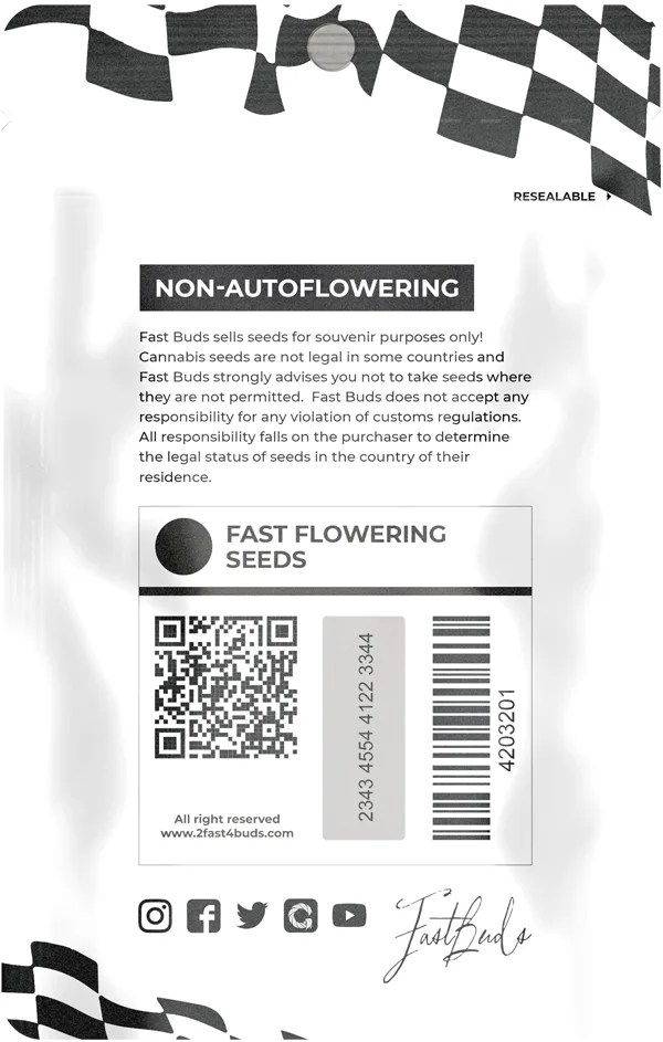 420 Fast Buds Orange Shebert FAST Flowering 3 Pack Fem/Photo