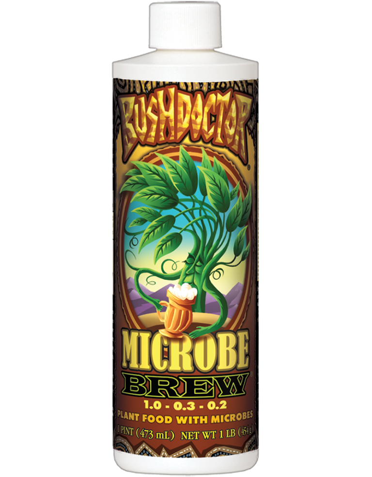 FoxFarm® Bush Doctor® Microbe Brew® Microbial Inoculant 1-0.3-0.2 - 32oz (Multiple Sizes)