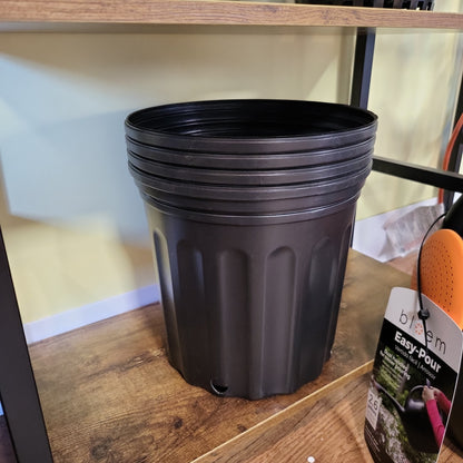 gallon plastic pot various sizes