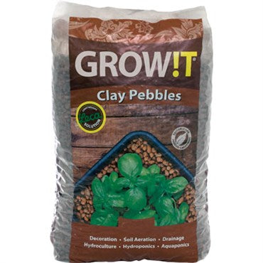 GROW!T® Clay Pebbles (Multiple Sizes)