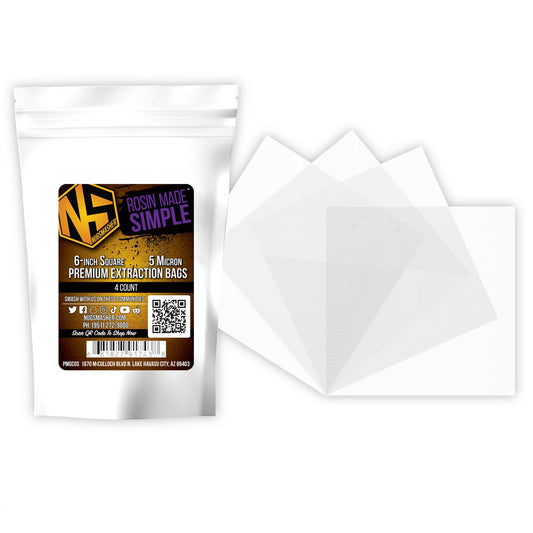 NugSmasher 6-Inch Square Micron Bags