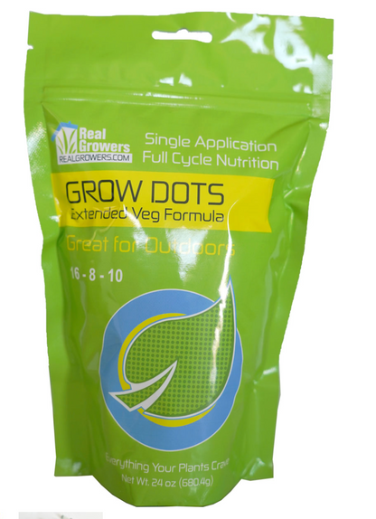 Grow Dots EXTENDED Veg Programmed Release Plant Fertilizer - Various Size