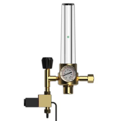 AC-CRA5 CO2 REGULATOR, CARBON DIOXIDE MONITOR WITH SOLENOID VALVE AND GAS FLOW METER