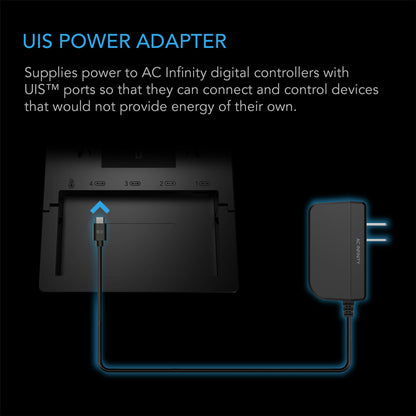 UIS POWER ADAPTER, FOR CONTROLLERS NOT POWERED BY UIS DEVICES