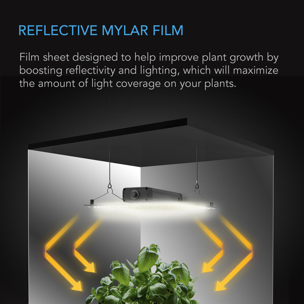 MYLAR FILM ROLL, PET REFLECTIVE FOIL SHEET, 4 X 25 FT.