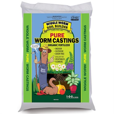 Wiggle Worm Soil Builder™ Pure Worm Castings Organic Fertilizer 4.5 pounds