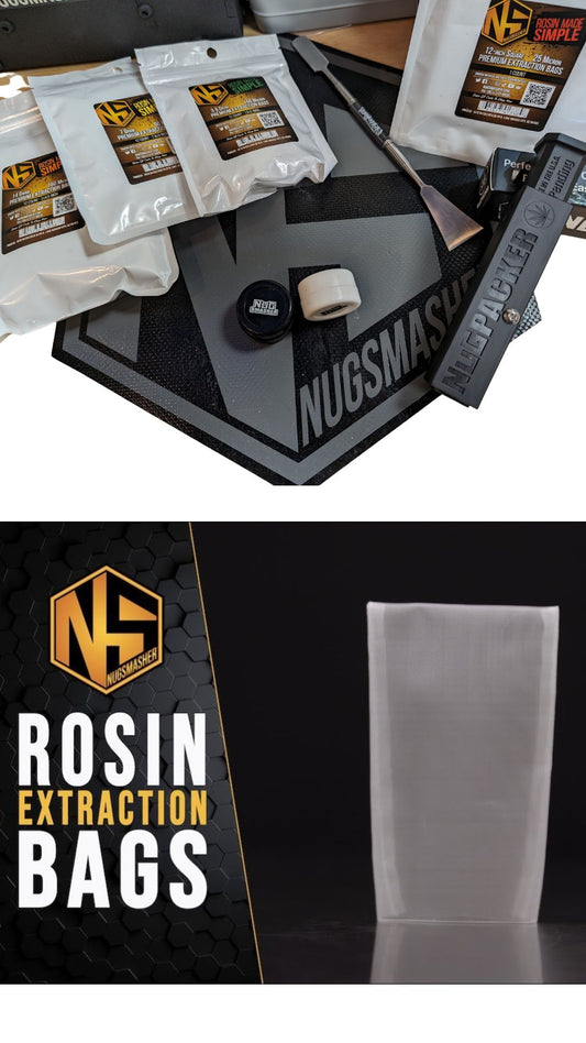3.5 gram NugSmasher Rosin Extraction bags