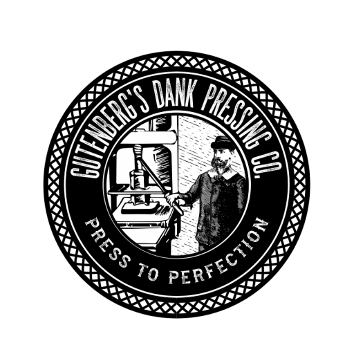 Guttenbergs Dank Pressing Co. Bubble Bags