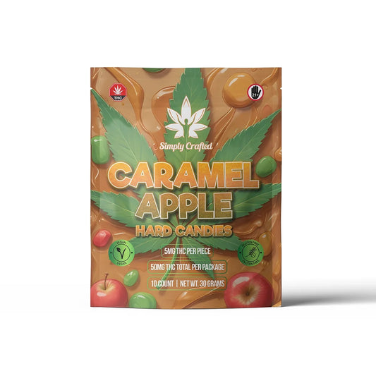 Simply Crafted Caramel Apple Hard Candy