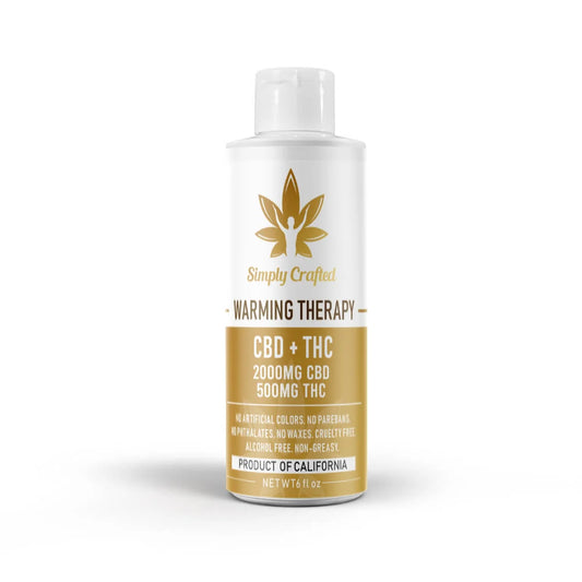 Simply Crafted Warming Therapy CBD + THC Lotion